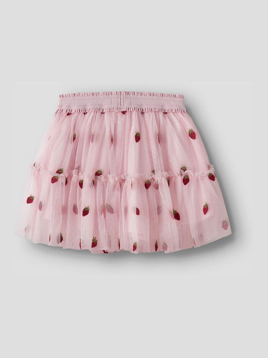 Dsiney Kidz - Name It Pink Tulle Strawberry Skirt image 1