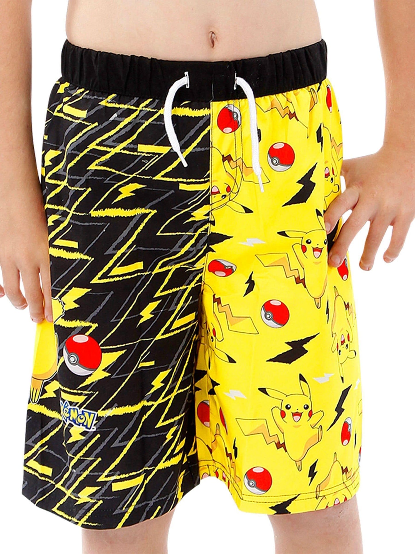 Dsiney Kidz - Character Yellow Pokemon Pikachu Swim Shorts image 4