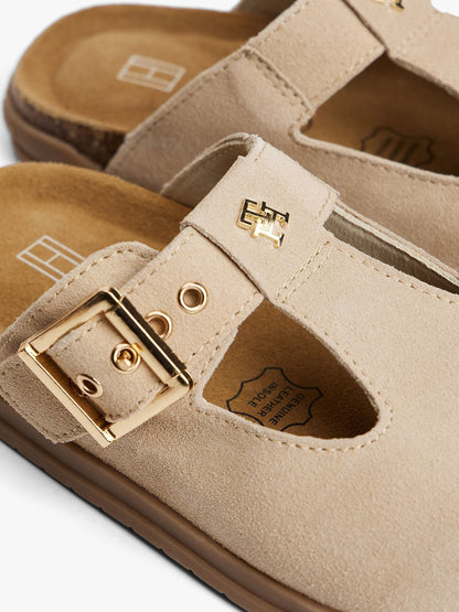 Tommy Hilfiger Natural Sabot Sandals image 7