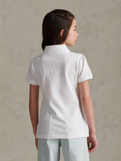 Dsiney Kidz - U.S. Polo Assn. White Regular Polo Top image 5