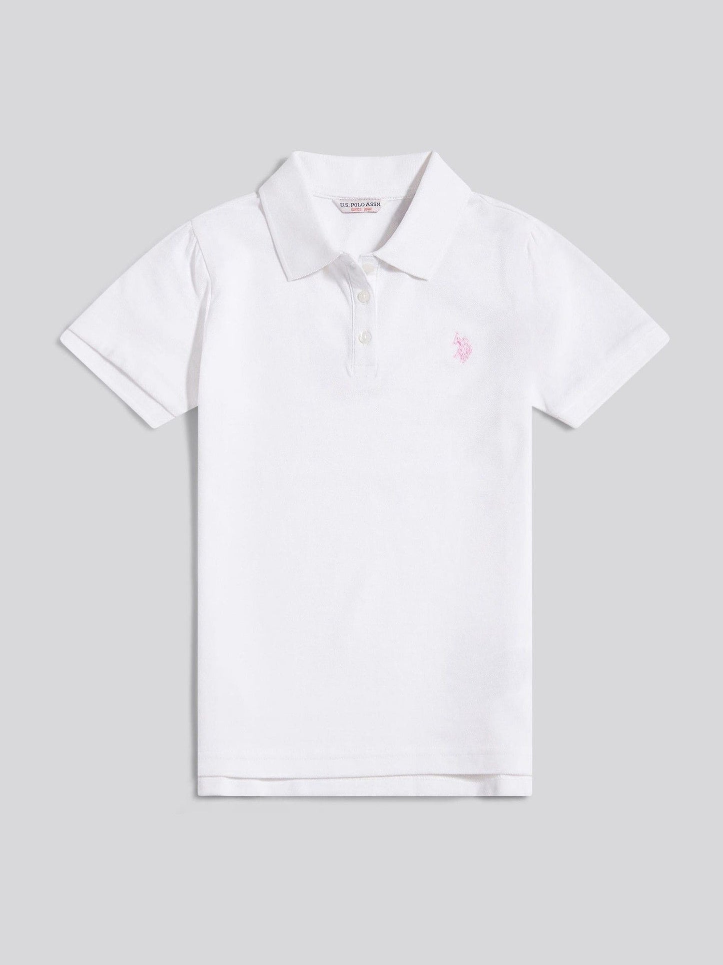 Dsiney Kidz - U.S. Polo Assn. White Regular Polo Top image 6
