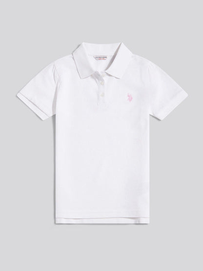 Dsiney Kidz - U.S. Polo Assn. White Regular Polo Top image 6