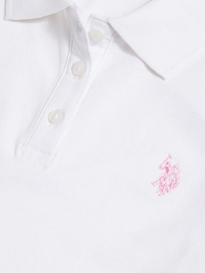Dsiney Kidz - U.S. Polo Assn. White Regular Polo Top image 7