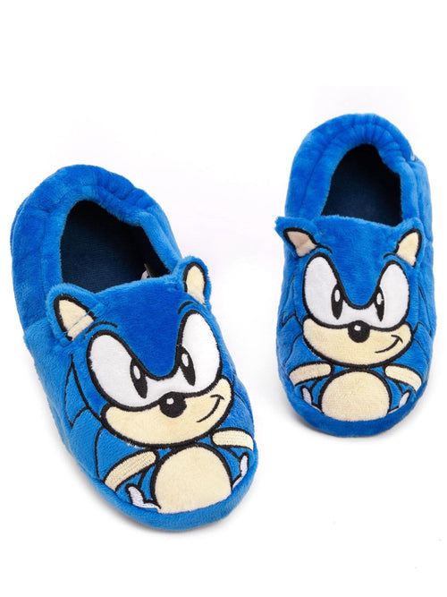 Dsiney Kidz - Vanilla Underground Blue Sonic Winter Slippers image 1