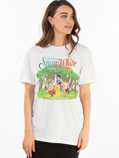 Brands In White Disney Snow White Joyful T-Shirt - image 1