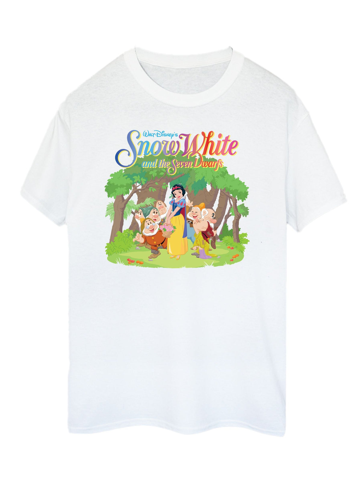 Brands In White Disney Snow White Joyful T-Shirt - image 2