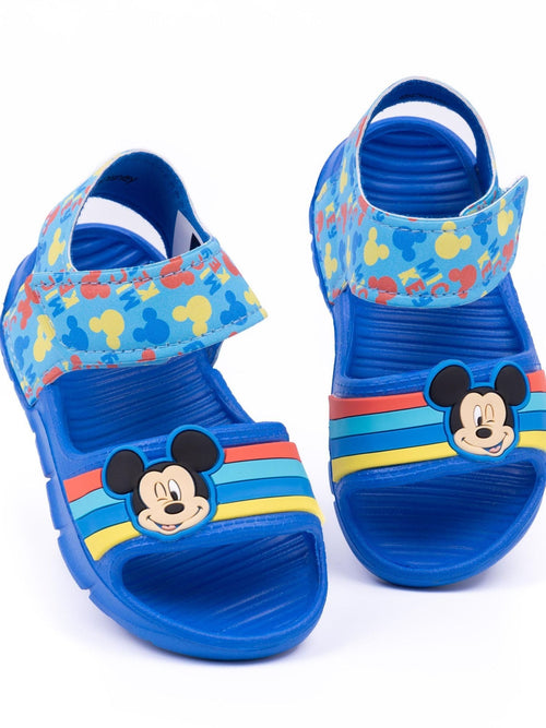 Vanilla Underground Blue Minnie Mouse Disney Sandals image 1