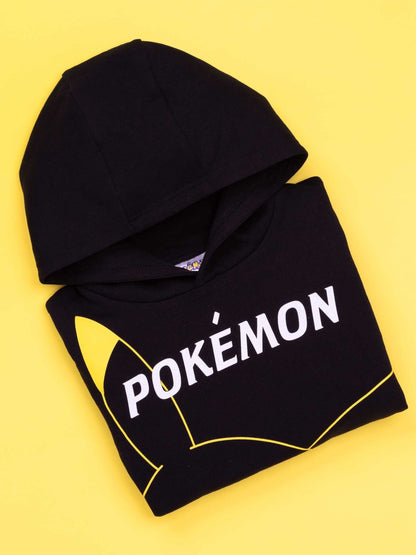 Dsiney Kidz - Vanilla Underground Black Pokemon Pikachu Hoodie image 3