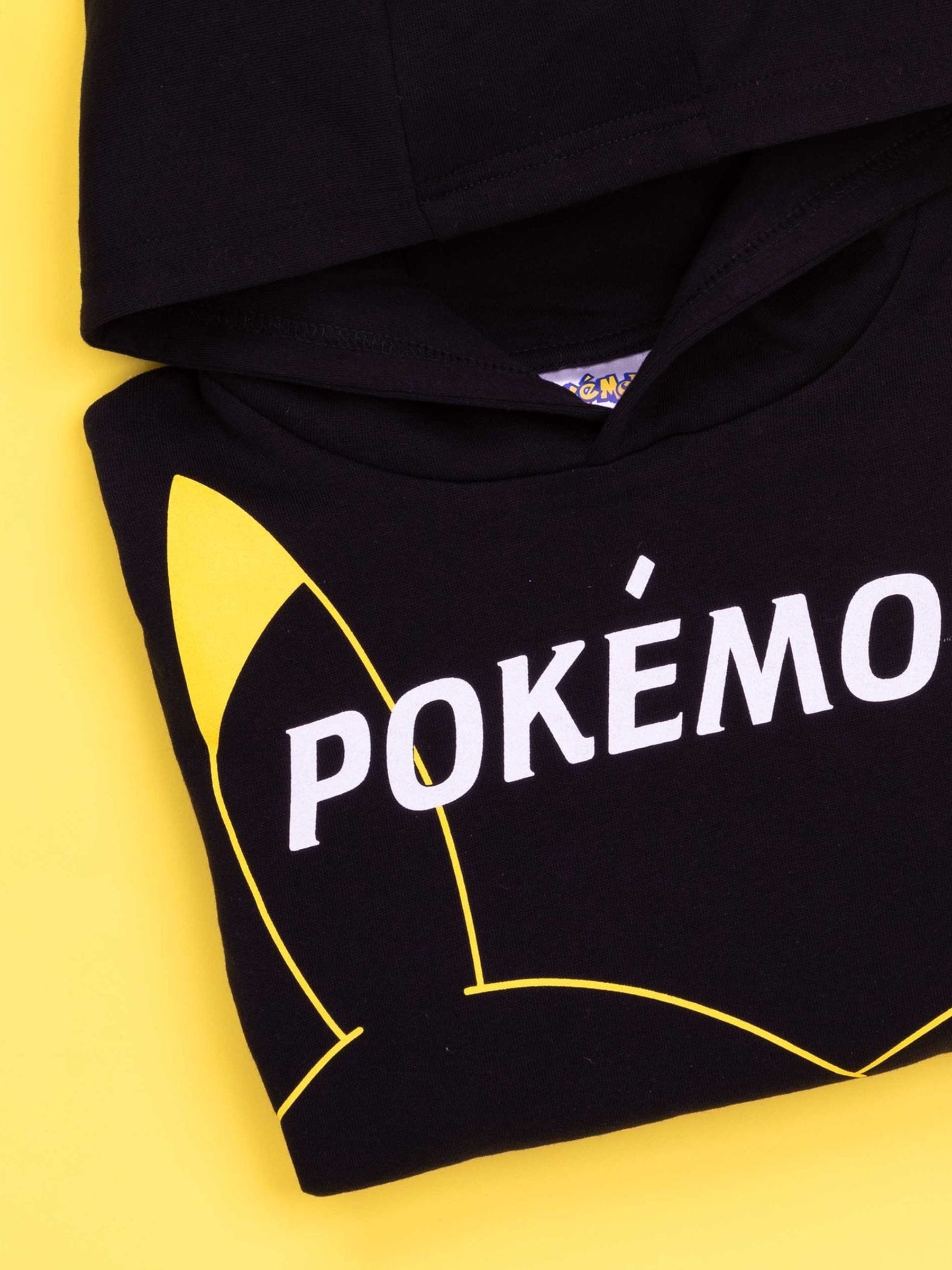 Dsiney Kidz - Vanilla Underground Black Pokemon Pikachu Hoodie image 5