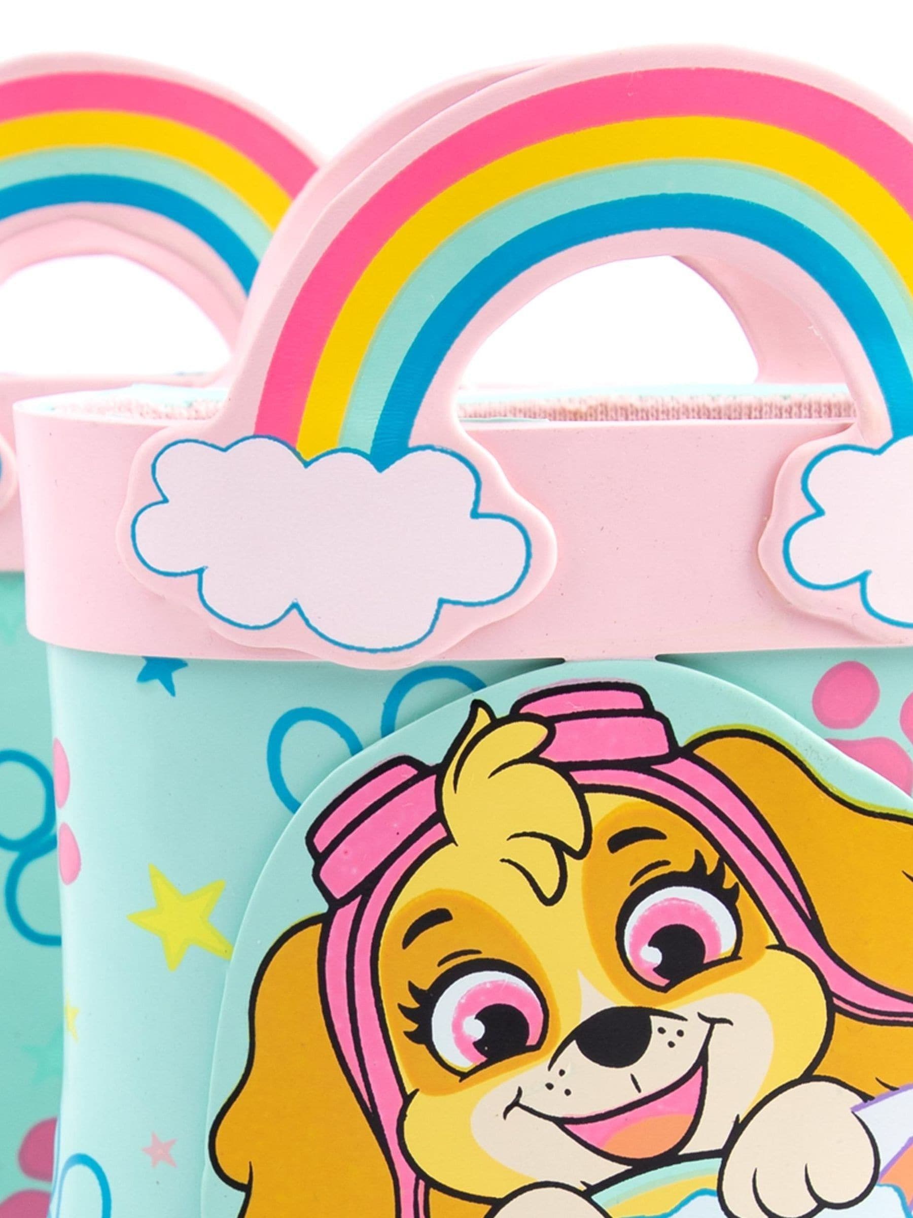Vanilla Underground Blue Paw Patrol Girls Skye & Everest Wellington Boots with Handles image 4