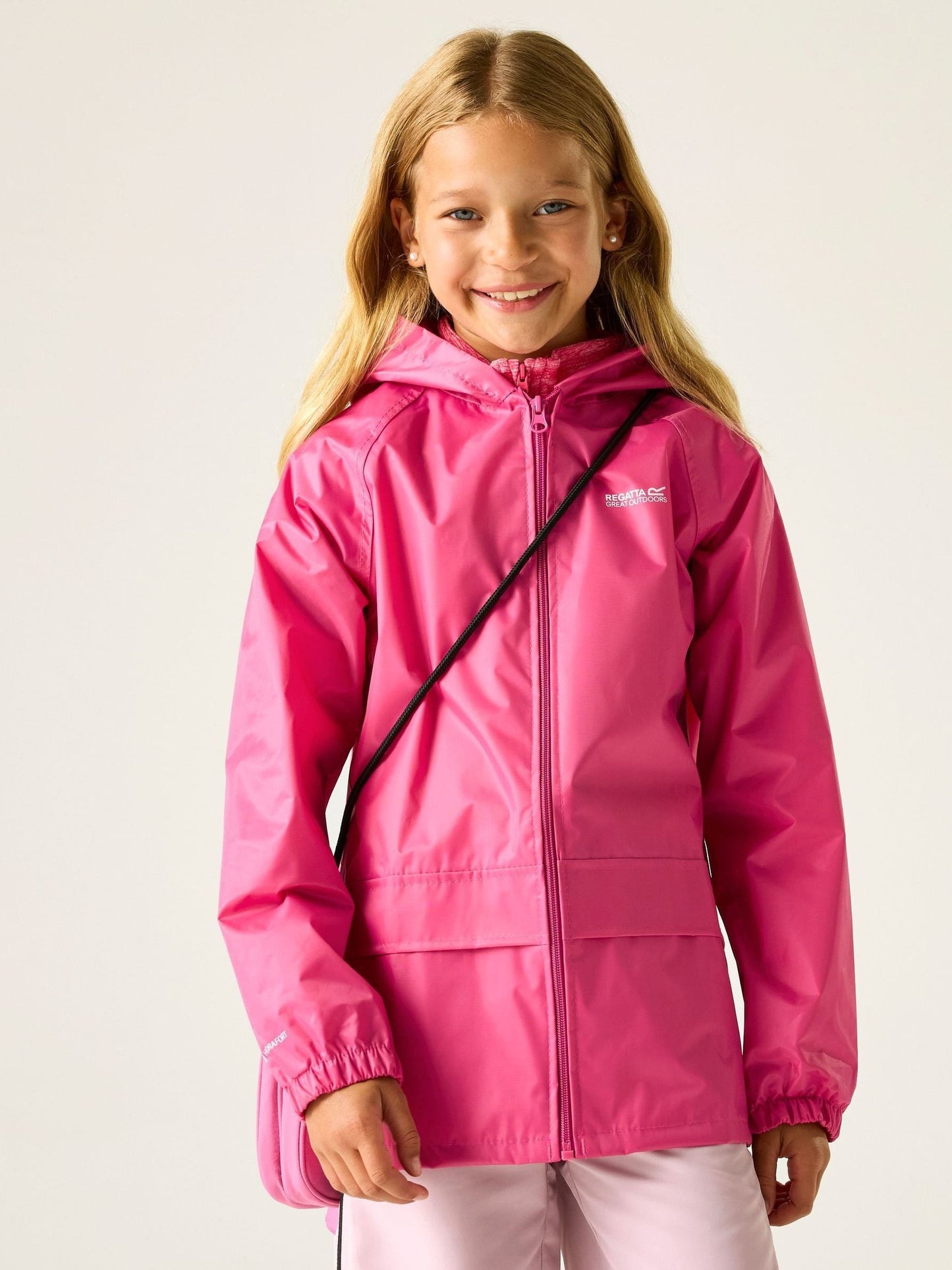 Dsiney Kidz - Regatta Pink Kids Stormbreak Jacket image 1