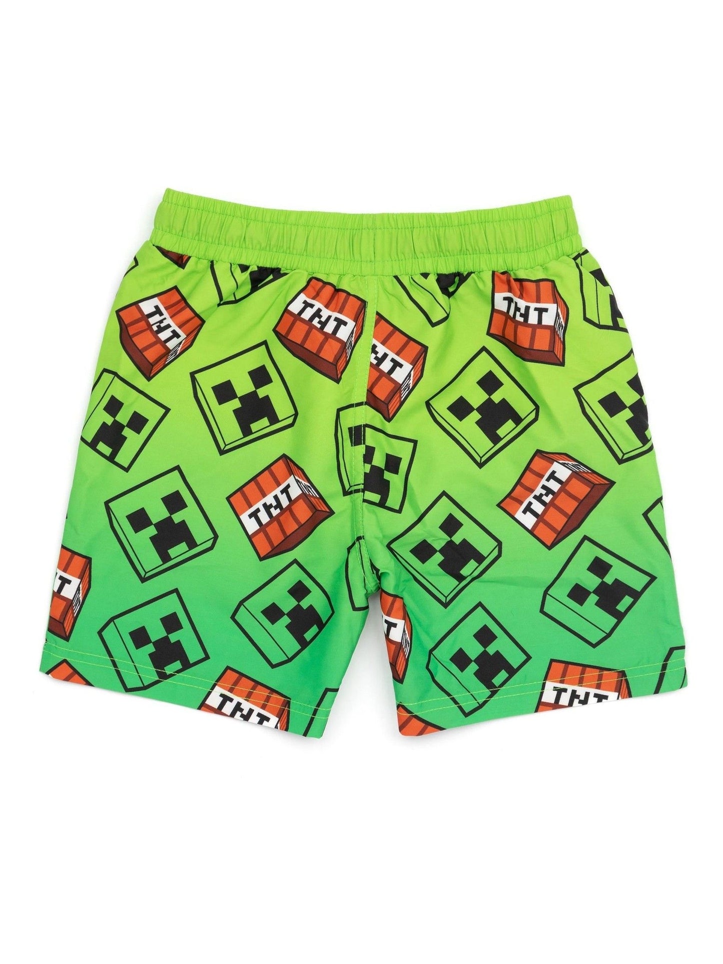 Dsiney Kidz - Vanilla Underground Green Boys Minecraft Licencing Swim Shorts image 2