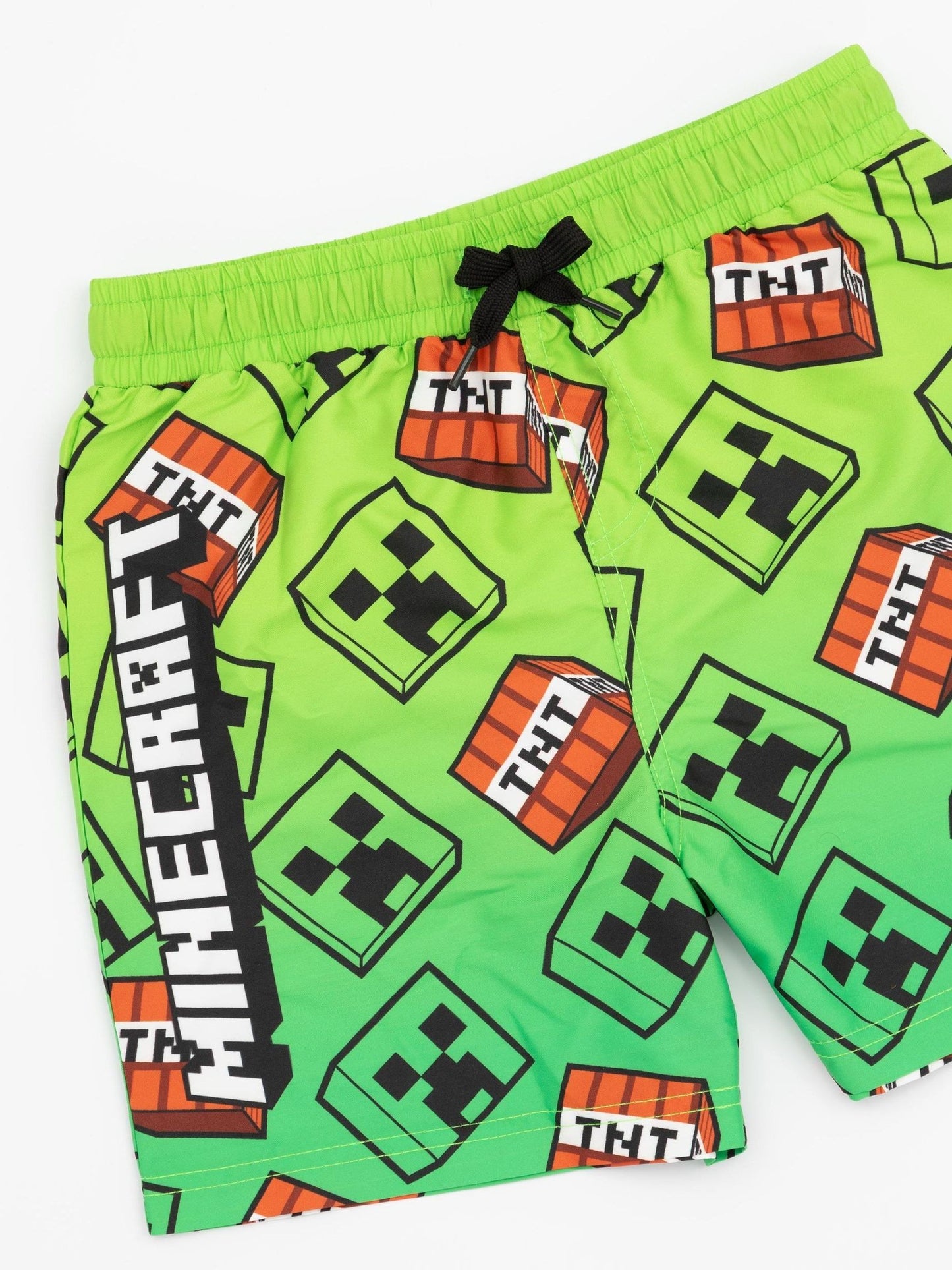 Dsiney Kidz - Vanilla Underground Green Boys Minecraft Licencing Swim Shorts image 3