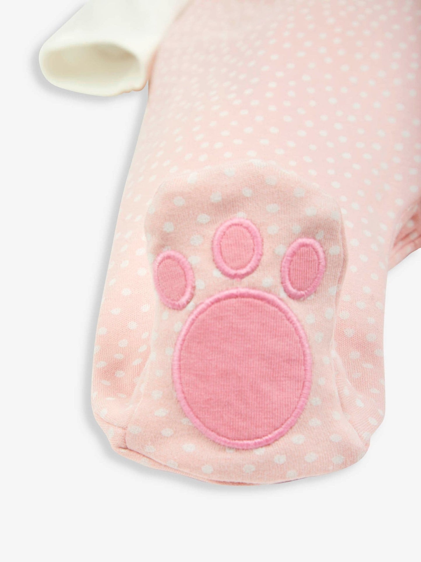 JoJo Maman Bébé Pink 2-Piece Mouse Dungaree Set image 5