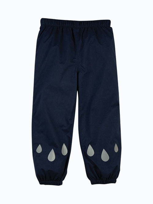 Blue Polyester Waterproof Trousers image 1