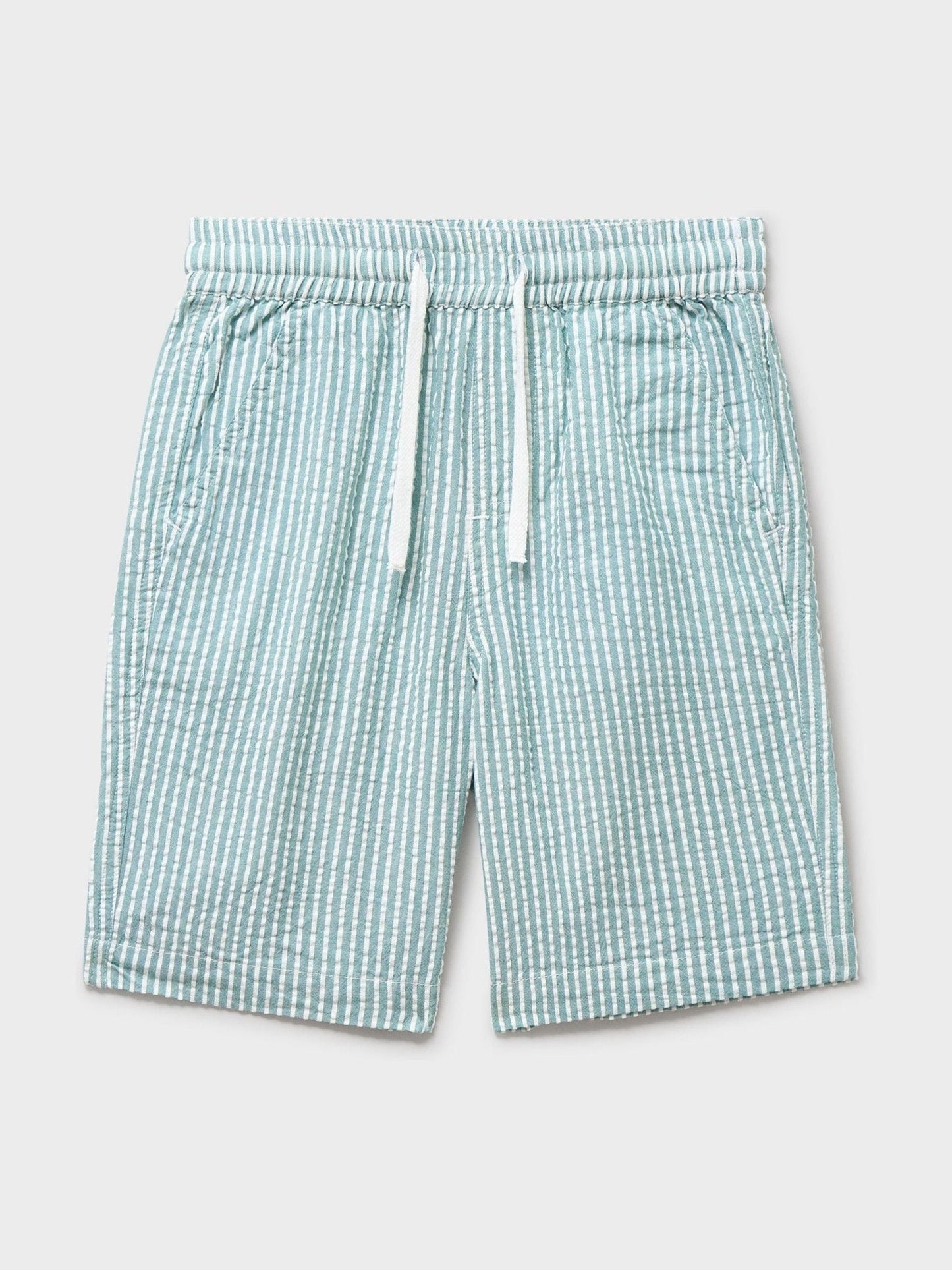 Dsiney Kidz - Crew Clothing Green Seersucker Shorts image 1