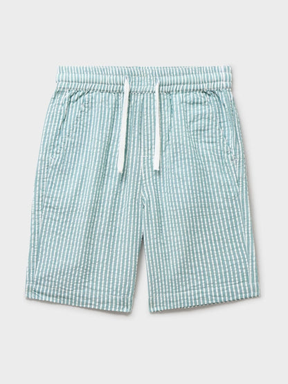 Dsiney Kidz - Crew Clothing Green Seersucker Shorts image 1