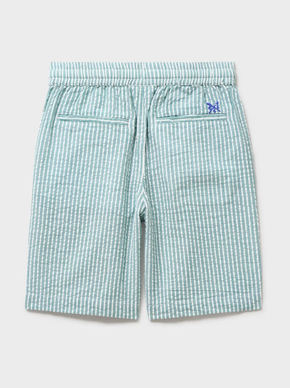 Dsiney Kidz - Crew Clothing Green Seersucker Shorts image 2