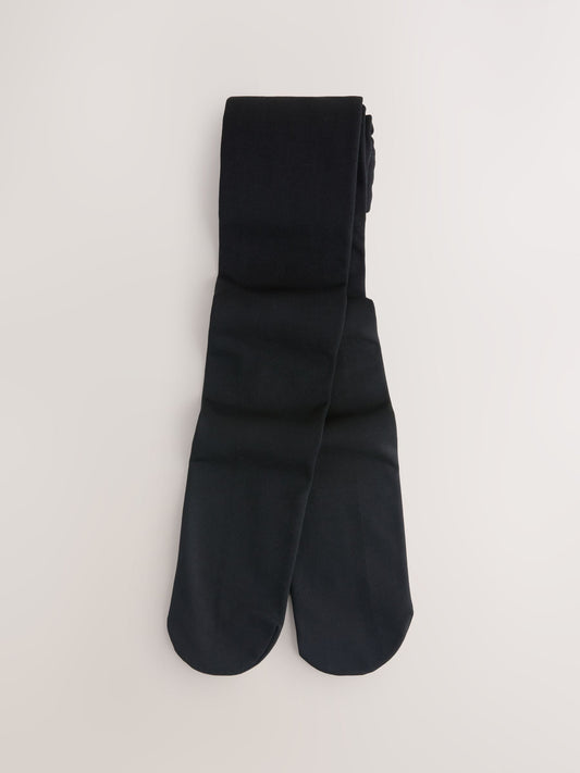 Black Thermal School Tights image 1