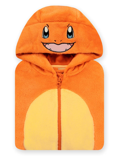 Character Orange Pokemon Charmander Fleece Onesie - image 9