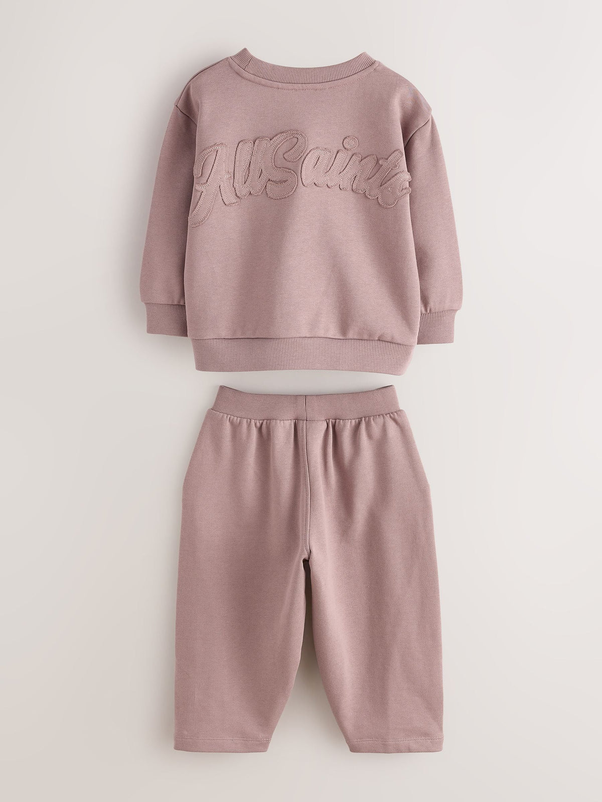smALLSAINTS Pink ODDESEY Sweatshirt and Joggers Set - image 1