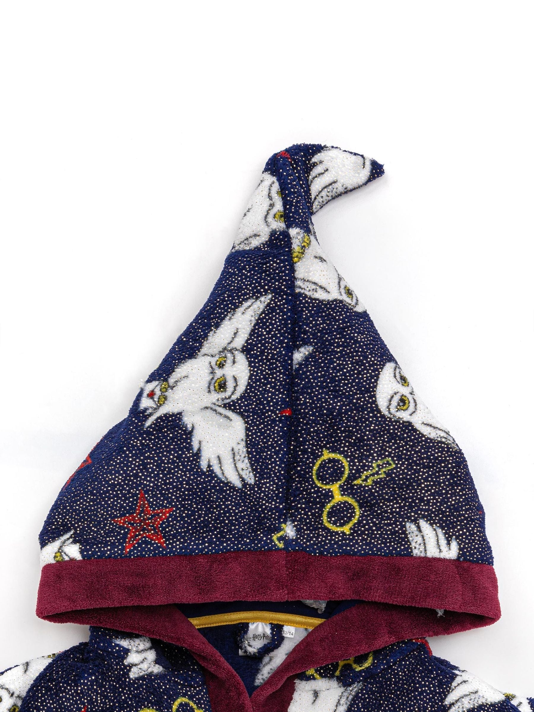 Dsiney Kidz - Vanilla Underground Blue Harry Potter Unisex Kids Fleece Dressing Gown Robe image 2