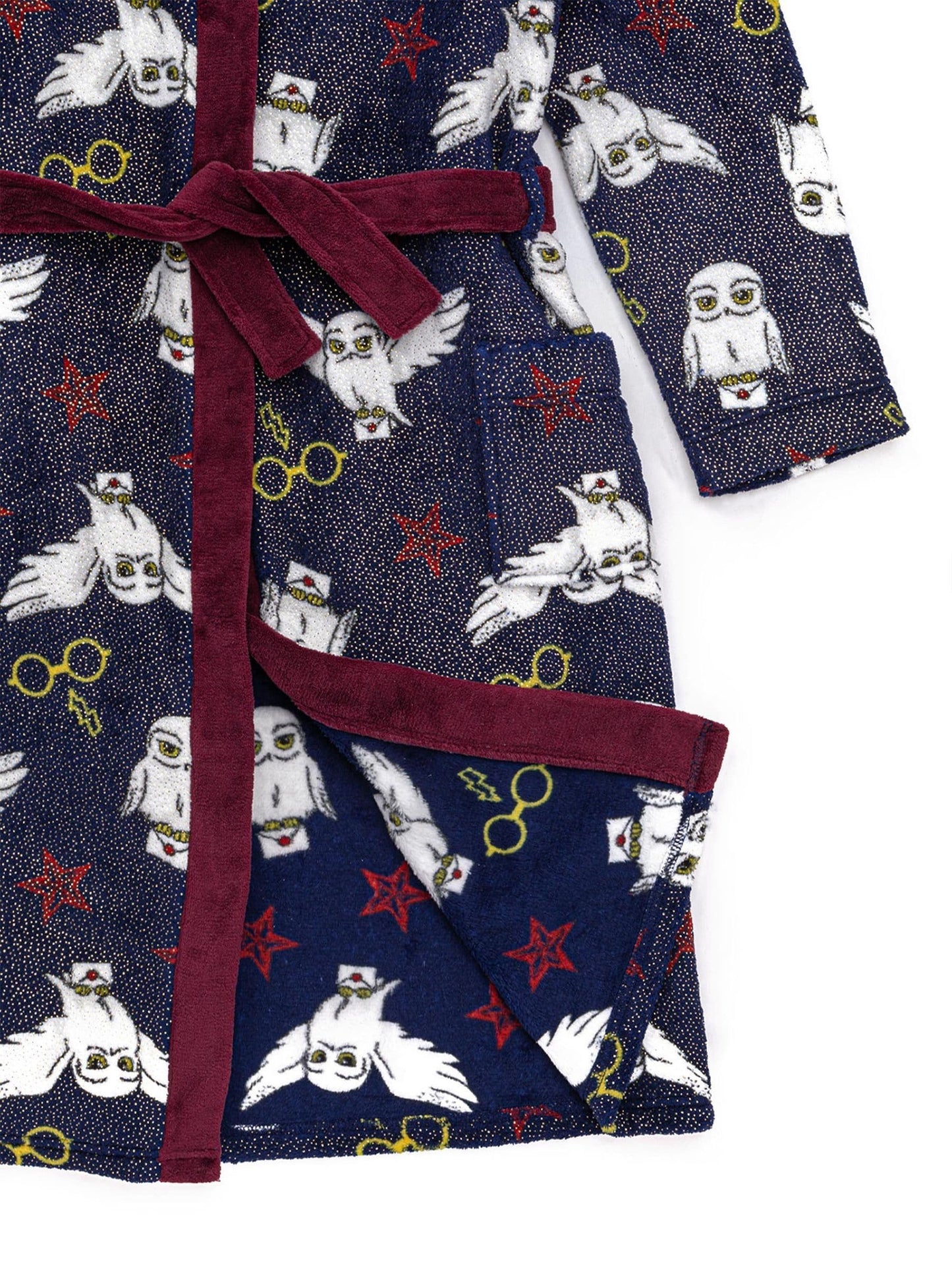 Dsiney Kidz - Vanilla Underground Blue Harry Potter Unisex Kids Fleece Dressing Gown Robe image 3