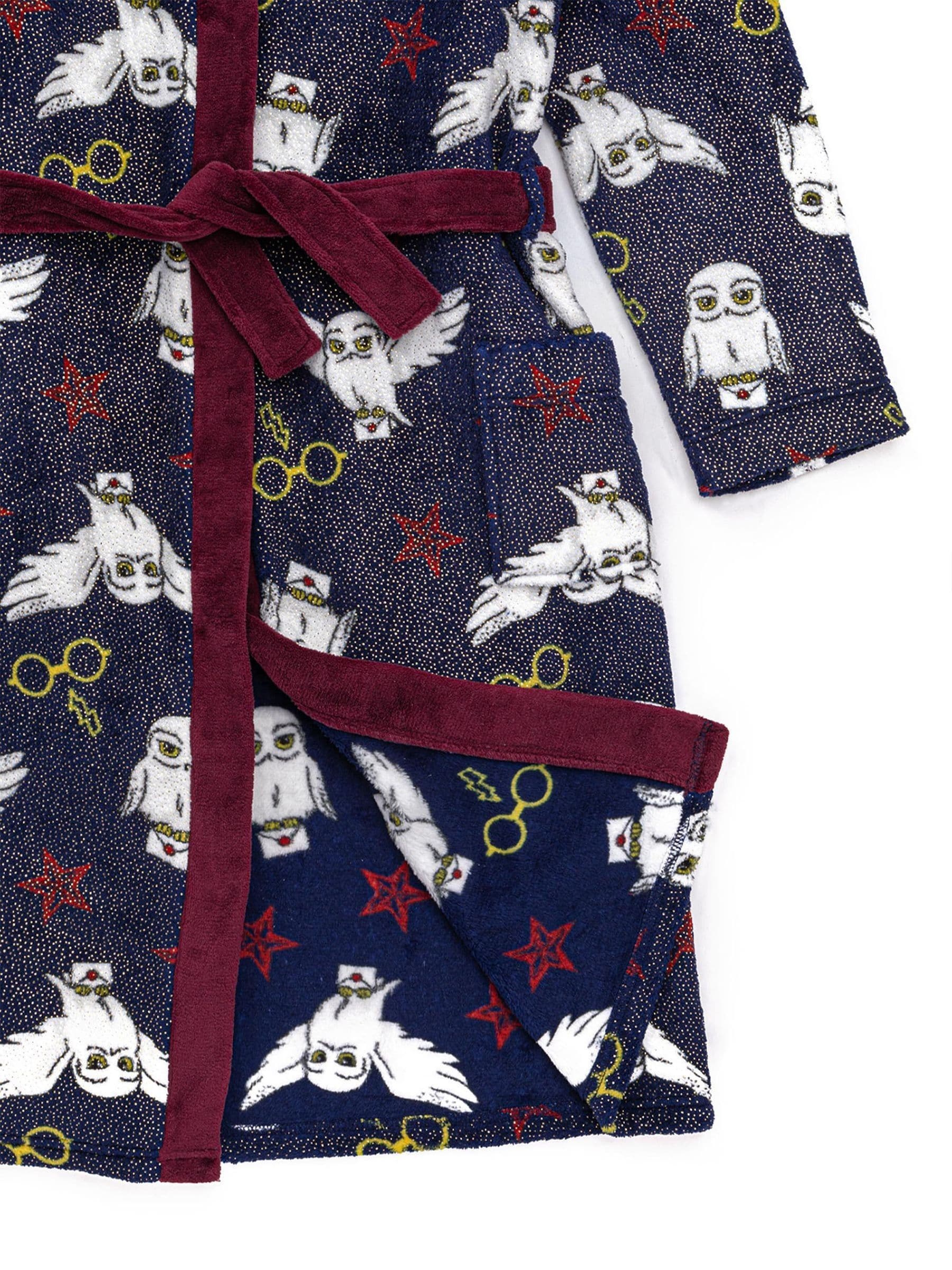 Dsiney Kidz - Vanilla Underground Blue Harry Potter Unisex Kids Fleece Dressing Gown Robe image 3