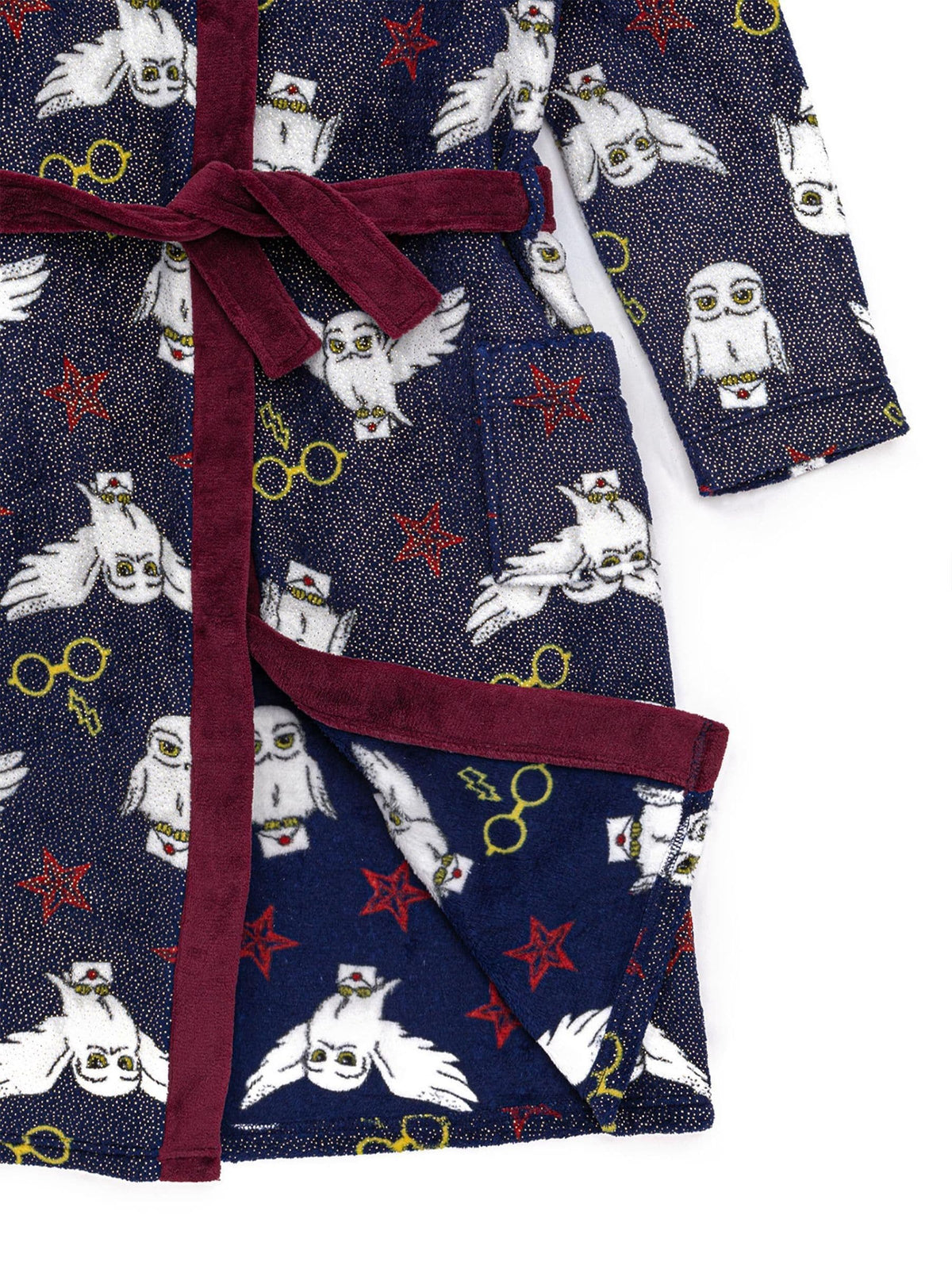 Dsiney Kidz - Vanilla Underground Blue Harry Potter Unisex Kids Fleece Dressing Gown Robe image 3