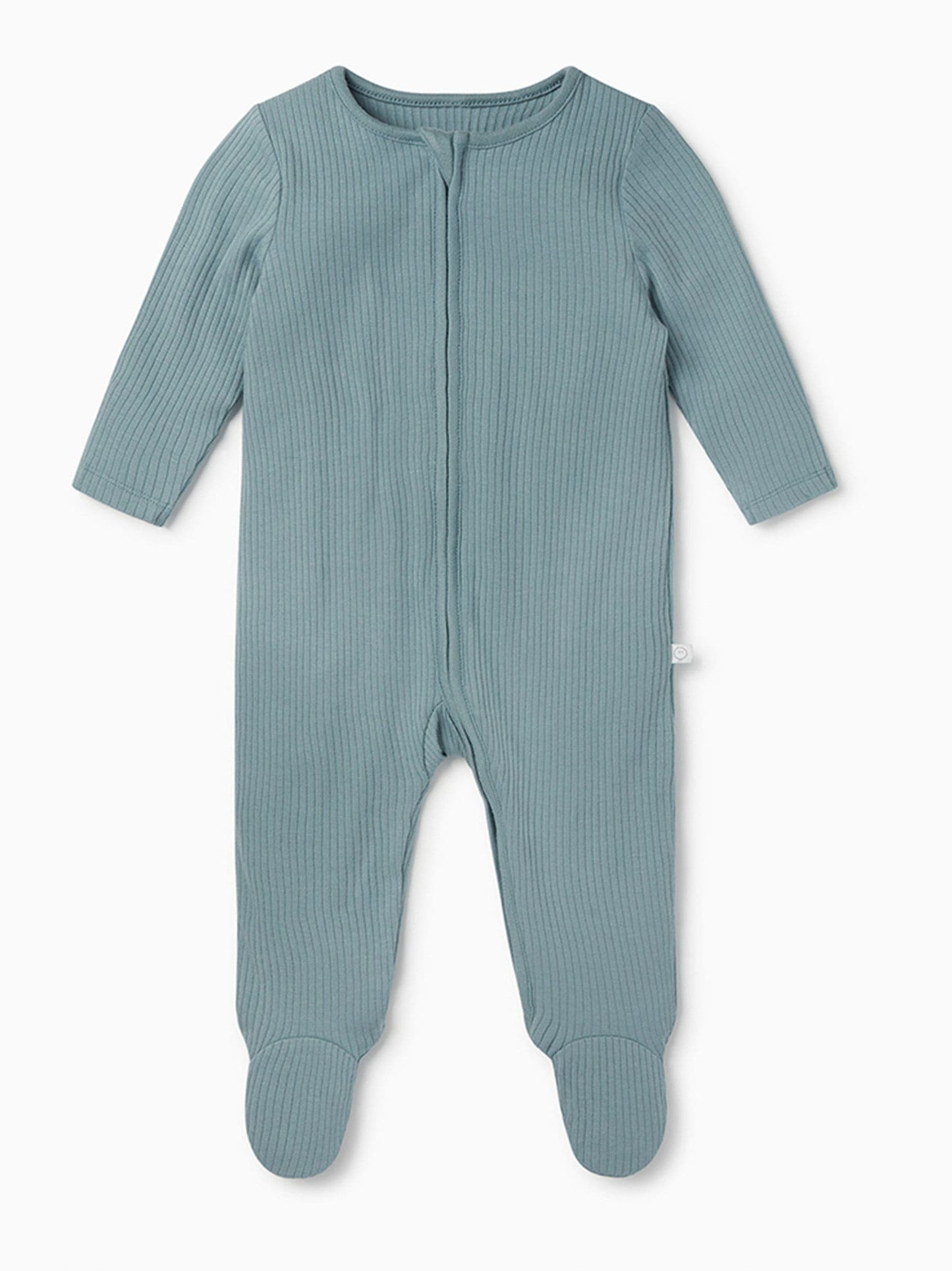 MORI Blue Stretch Supersoft 2 Way Zip Sleepsuit image 4