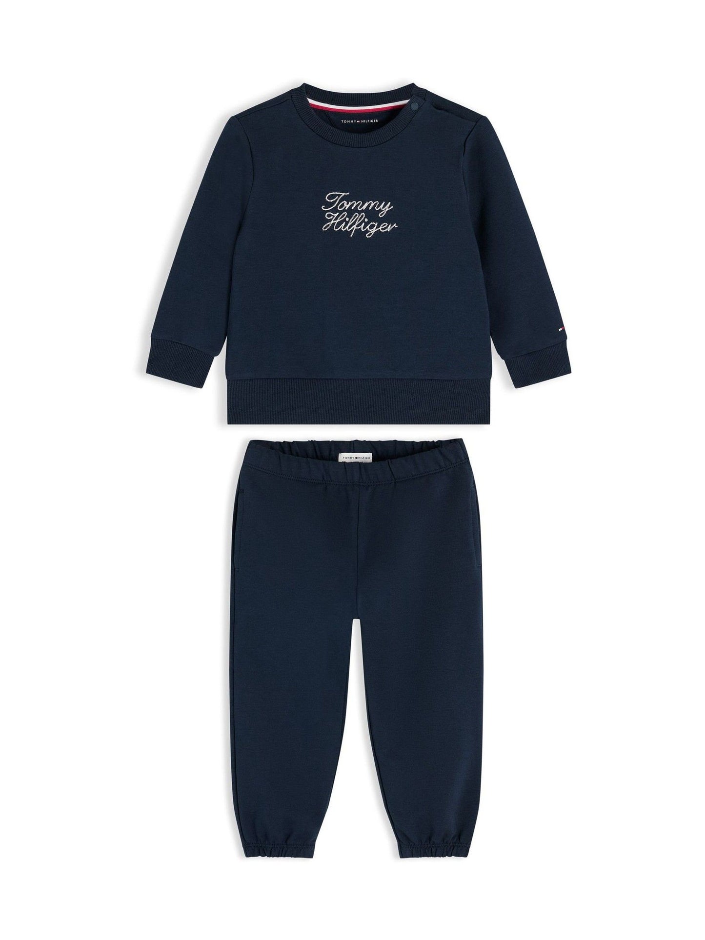 Tommy Hilfiger Blue Rope Logo Sweatshirt And Joggers Set image 1