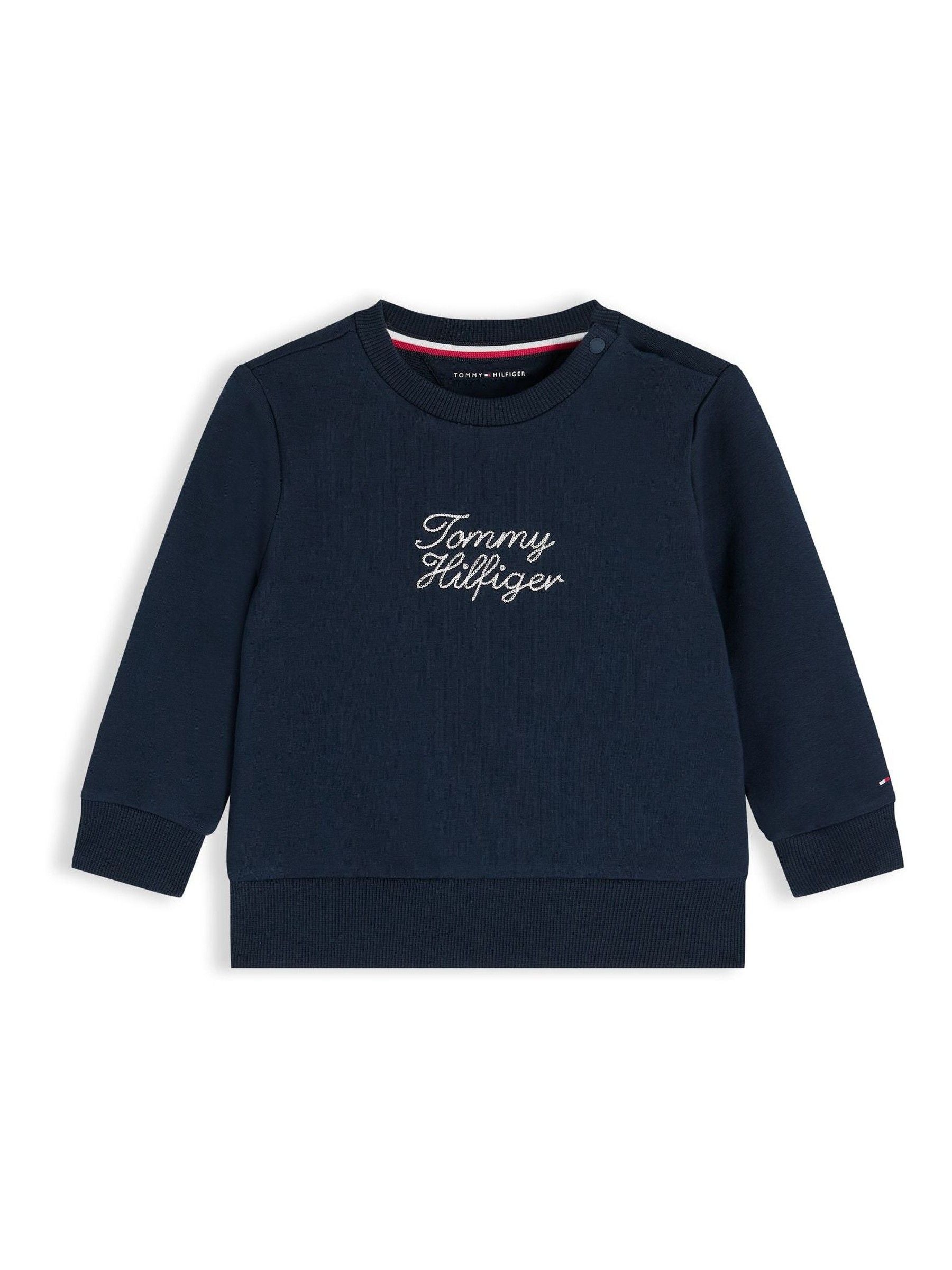 Tommy Hilfiger Blue Rope Logo Sweatshirt And Joggers Set image 3