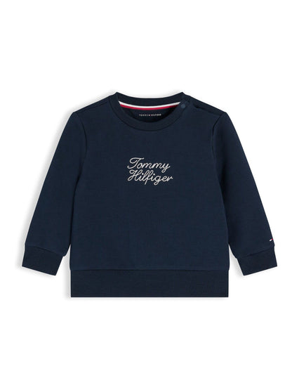 Tommy Hilfiger Blue Rope Logo Sweatshirt And Joggers Set image 3