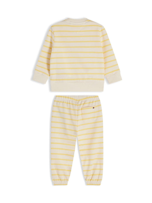 Tommy Hilfiger Yellow Rope Logo Sweatshirt And Joggers Set image 2