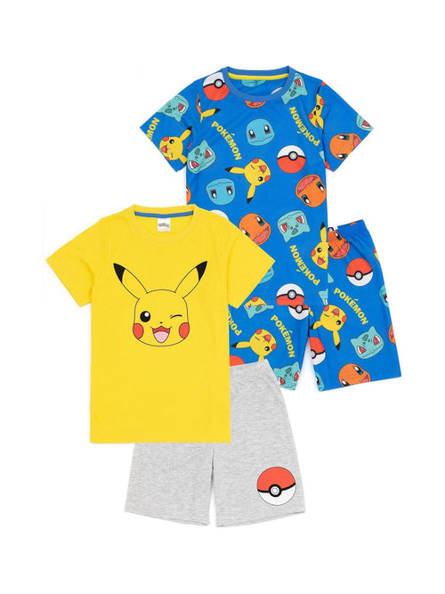 Vanilla Underground Yellow Boys Pokémon Pyjamas 2 Pack image 1