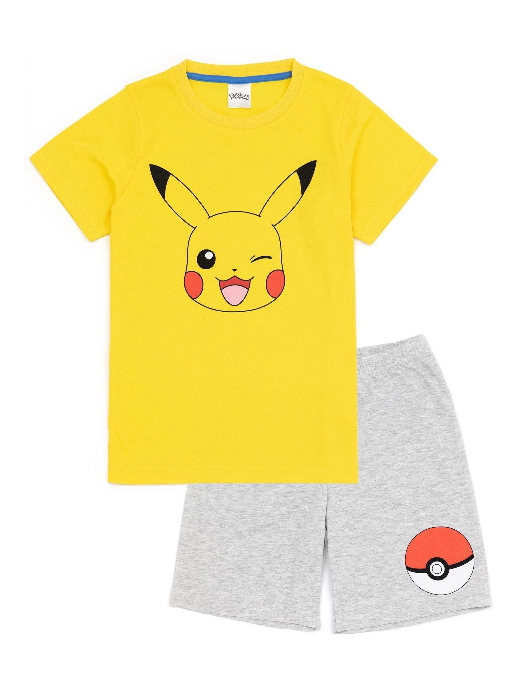 Dsiney Kidz - Vanilla Underground Yellow Boys Pokémon Pyjamas 2 Pack image 2