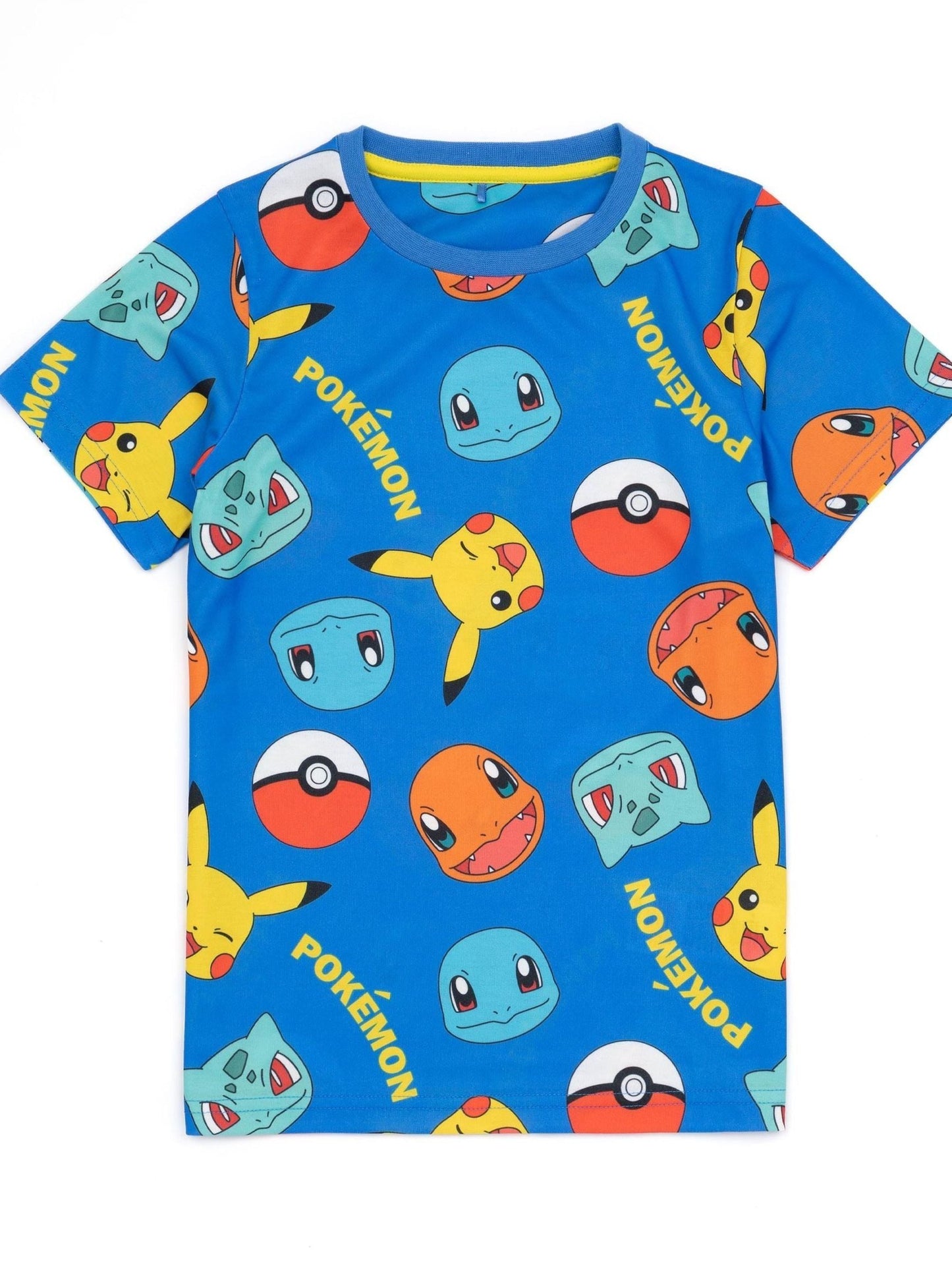 Dsiney Kidz - Vanilla Underground Yellow Boys Pokémon Pyjamas 2 Pack image 6