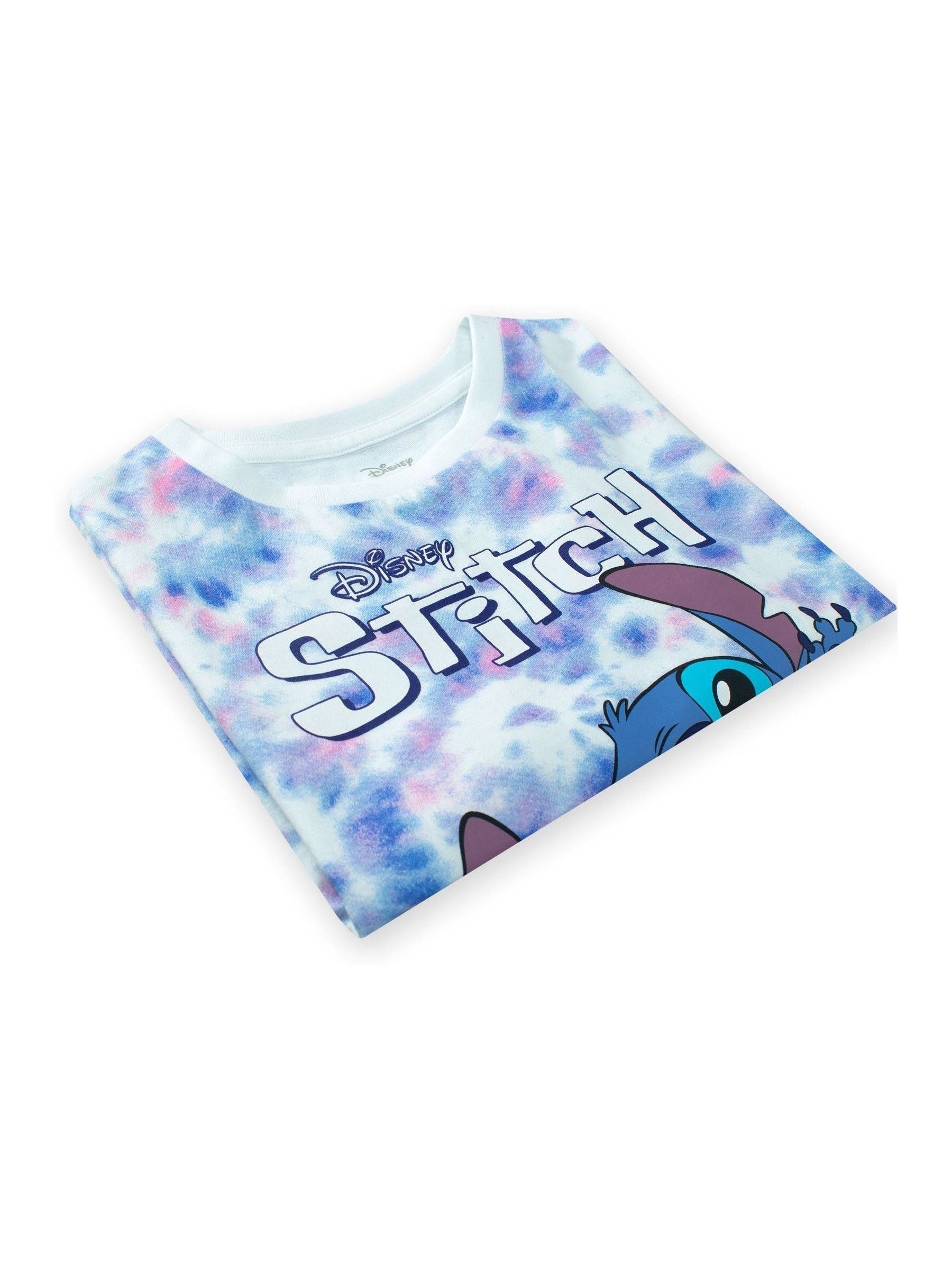 Dsiney Kidz - Character Purple Lilo & Stitch 100% Cotton T-Shirt image 2