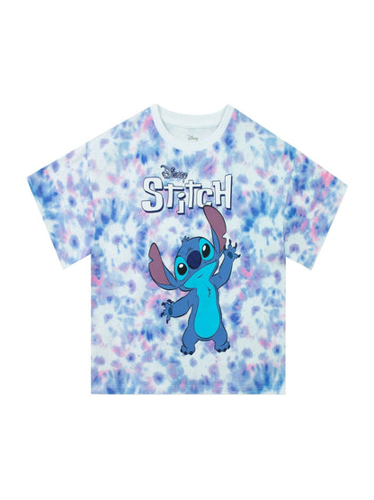 Dsiney Kidz - Character Purple Lilo & Stitch 100% Cotton T-Shirt image 4