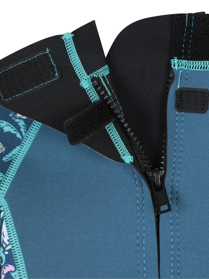 Mountain Warehouse Blue Printed Shorty Wetsuit image 4