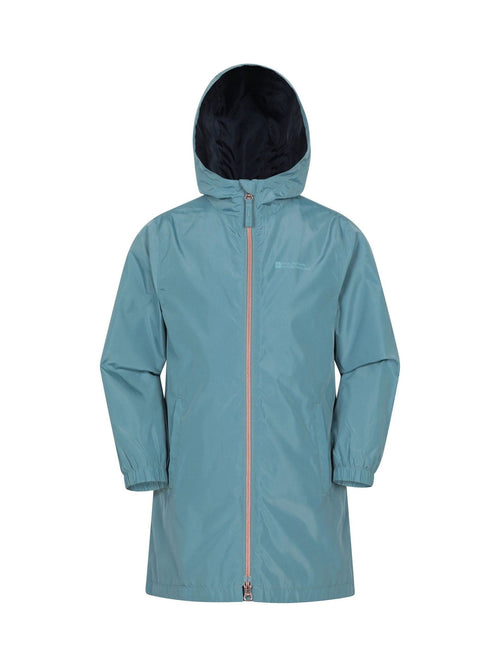Dsiney Kidz - Mountain Warehouse Blue Kids Flo Printed Water Resistant Jacket image 1