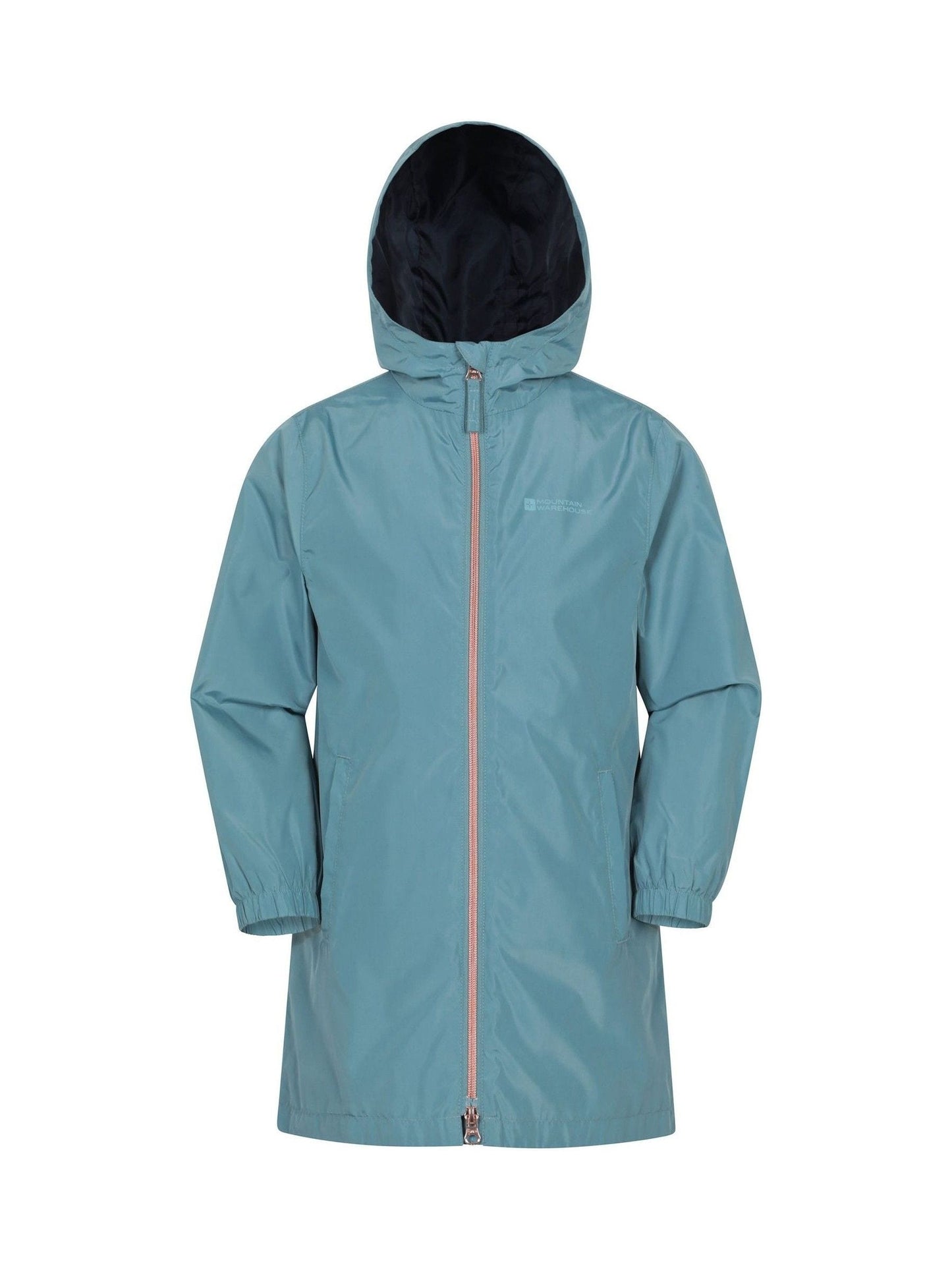 Dsiney Kidz - Mountain Warehouse Blue Kids Flo Printed Water Resistant Jacket image 1