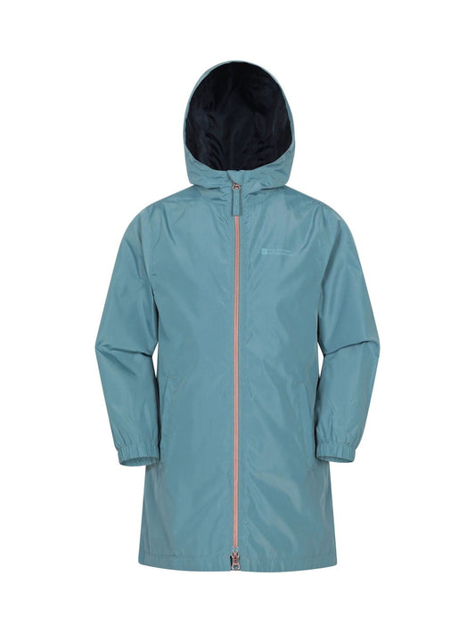 Dsiney Kidz - Mountain Warehouse Blue Kids Flo Printed Water Resistant Jacket image 1