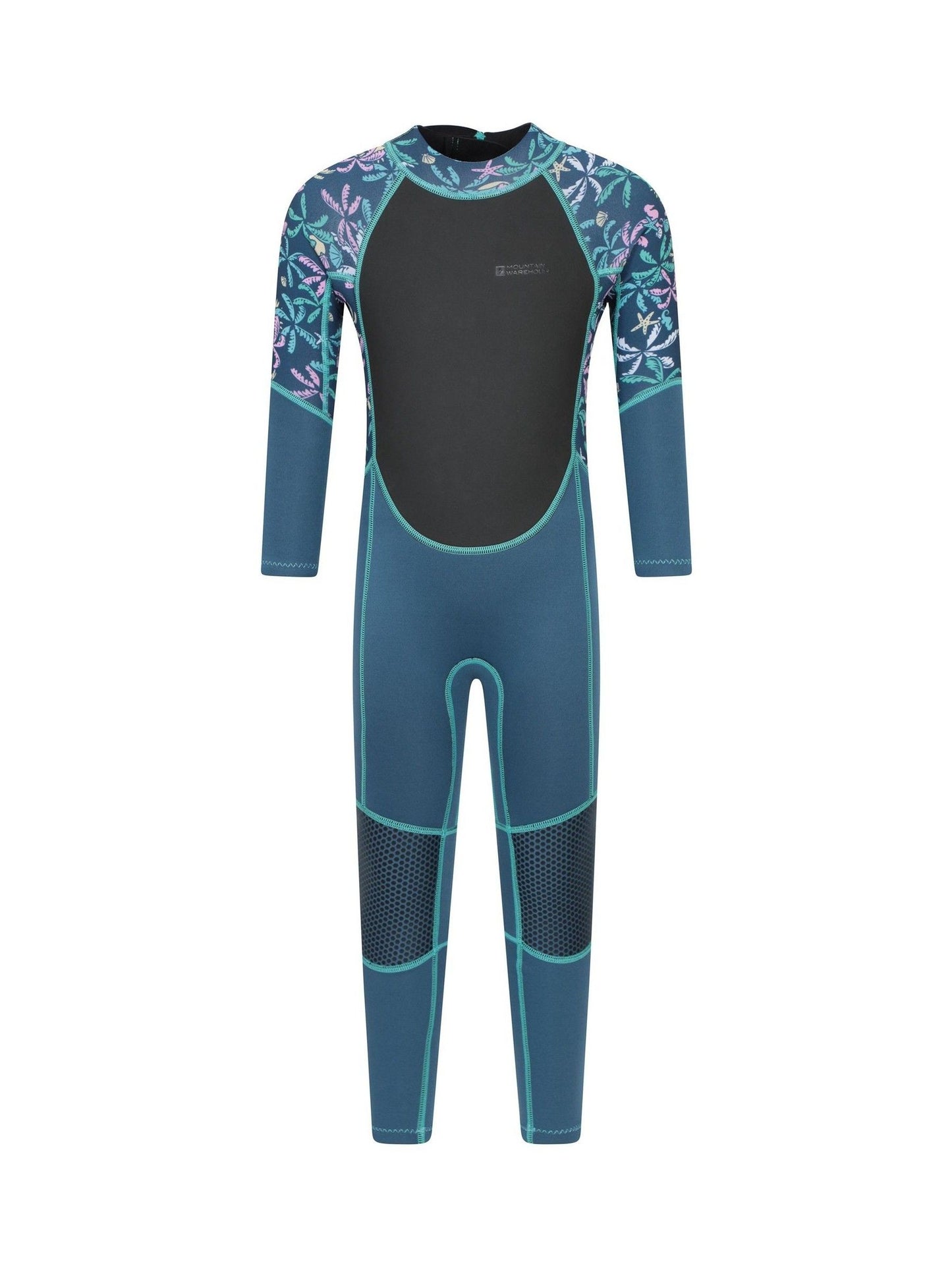 Mountain Warehouse Blue Printed Full Wetsuit image 1
