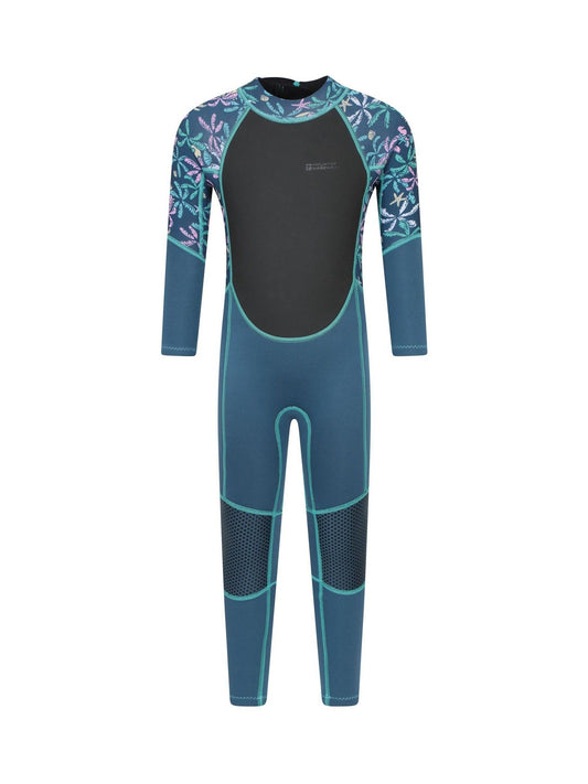 Mountain Warehouse Blue Printed Full Wetsuit image 1