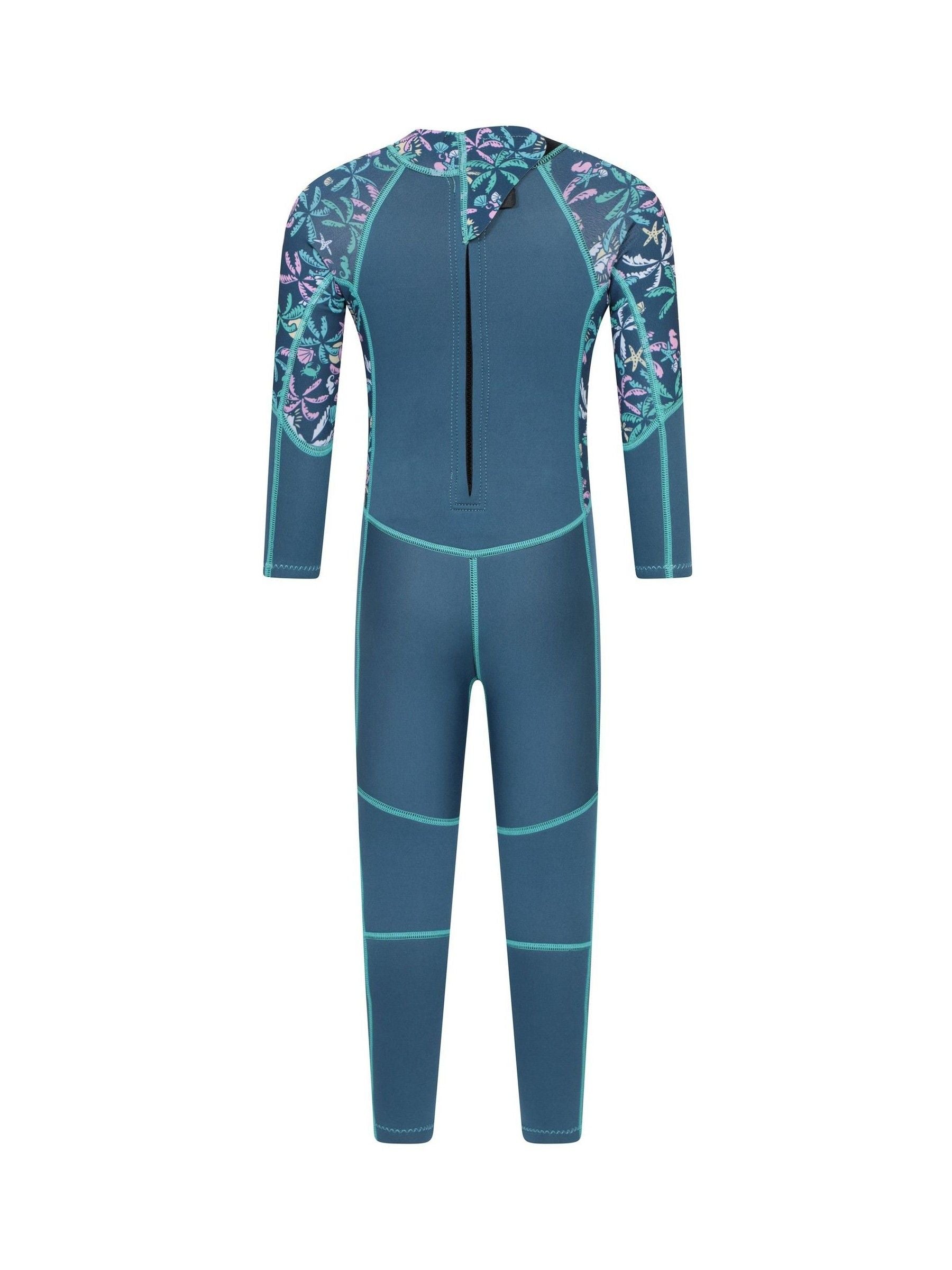 Mountain Warehouse Blue Printed Full Wetsuit image 3