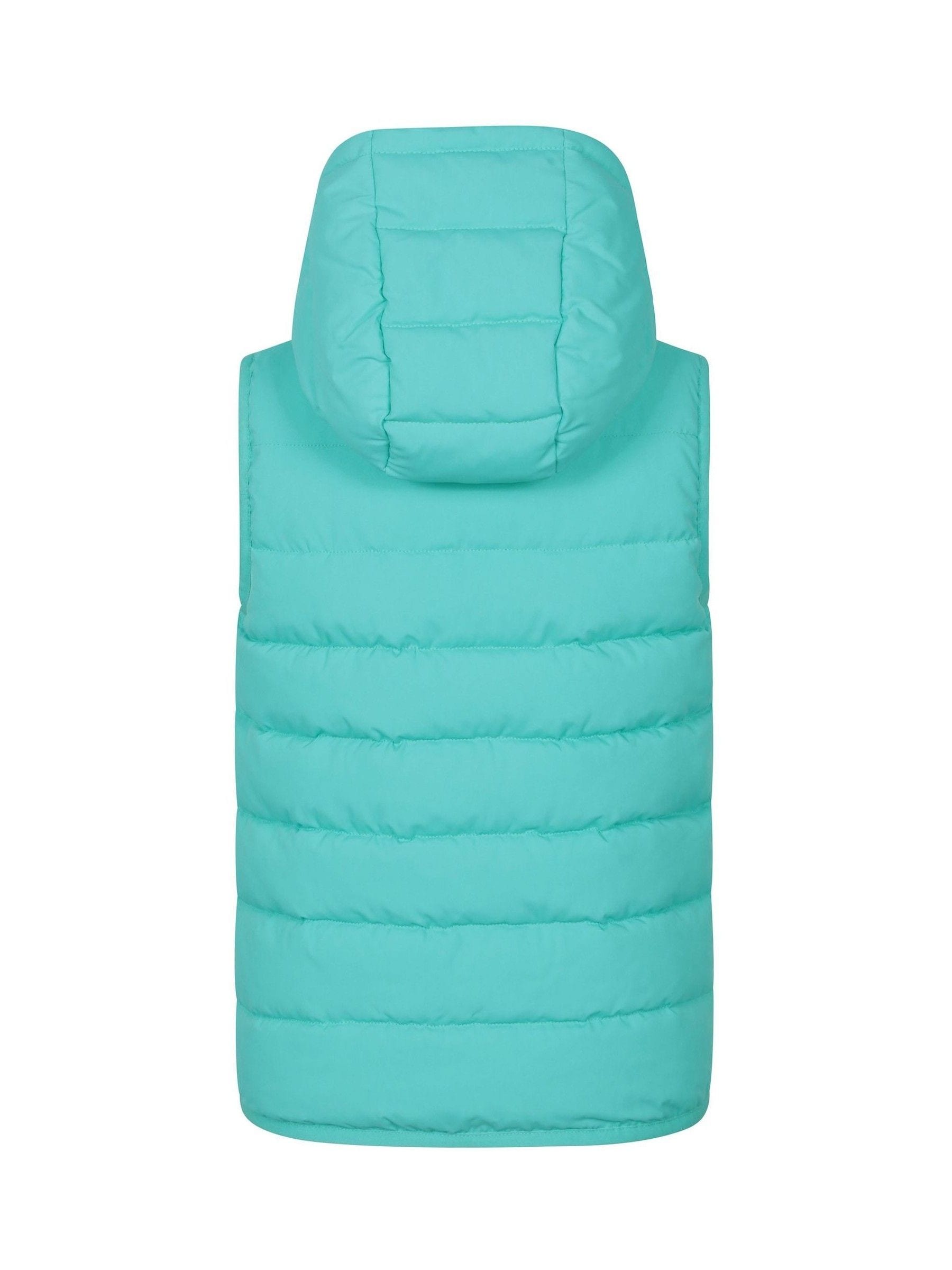 Dsiney Kidz - Mountain Warehouse Blue Rocko Kids Water Resistant Hooded Padded Jacket image 3