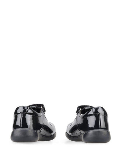 Start Rite Black Patent Standard Fit Star Jump T-Bar Leather School Shoes image 5