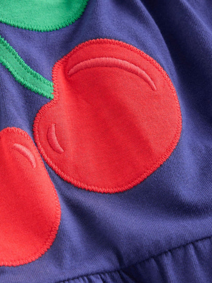 Boden Blue Enola Appliqué Jersey Dress image 3