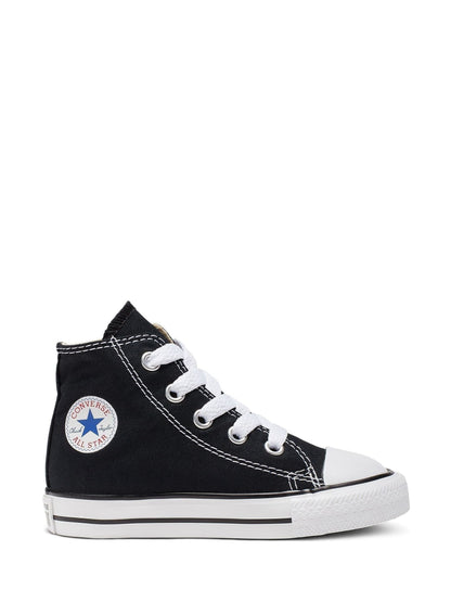 Converse Black/White Chuck Taylor All Star High Infant Trainers image 1